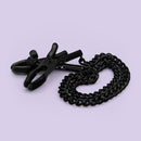 PINÇAS PARA MAMILOS SILVER NIPPLE CHAIN CLAMPS CRUSHIOUS