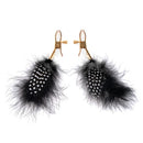 DELUXE FEATHER CLAMPS FETISH FANTASY GOLD