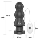 PLUG ANAL COM VIBRAÇÃO 7.8" RIGGER