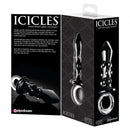 PLUG ANAL EM VIDRO ICICLES Nº37