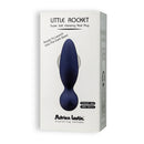 PLUG ANAL VIBRATÓRIO RECARREGÁVEL LITTLE ROCKET ADRIEN LASTIC AZUL