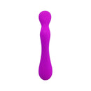 VIBRADOR IMPLUSE COM ESTIMULADOR CLITORIANO RECARREGÁVEL ROXO