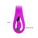 VIBRADOR IMPLUSE COM ESTIMULADOR CLITORIANO RECARREGÁVEL ROXO