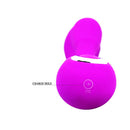 VIBRADOR IMPLUSE COM ESTIMULADOR CLITORIANO RECARREGÁVEL ROXO