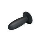 ANAL PLUG PRETO COM VIBRAÇÃO E CARREGADOR USB