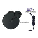 ANAL PLUG PRETO COM VIBRAÇÃO E CARREGADOR USB