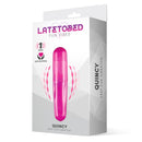 MINI VIBRADOR QUINCY EASY FUN VIBRATING BULLET PURPLE