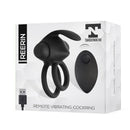 ANEL VIBRATÓRIO RECARREGÁVEL PRETO DE SILICONE