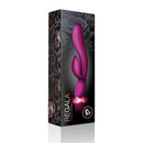 VIBRADOR REGALA RABBIT EM SILICONE USB LILÁS
