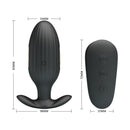 BUTT PLUG COM ELETROESTIMULAÇÃO USB