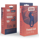 ANEL FRENCH EXIT SILICONE COM VIBRAÇÃO USB
