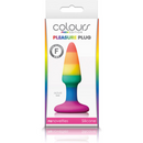 PLUG DE SILICONE PLEASURE RAINBOW