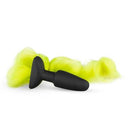 ANAL PLUG PONY COM PELO AMARELO