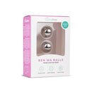 BOLAS VAGINAIS BEN WA PRATEADAS EASYTOYS MÉDIAS