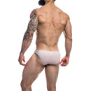 CUECA PROVOCANTE DE CORTE BAIXO EM NUDE