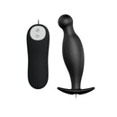 PRETTYLOVE PLUG ANAL DE SILICONE COM VIBRAÇÃO