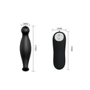 PRETTYLOVE PLUG ANAL DE SILICONE COM VIBRAÇÃO
