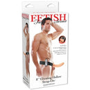 STRAP-ON OCO COM VIBRAÇÃO 8'' VIBRATING HOLLOW FETISH FANTASY SERIES