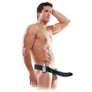 STRAP-ON OCO COM VIBRAÇÃO 8'' VIBRATING HOLLOW FETISH FANTASY SERIES