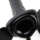 STRAP-ON OCO COM VIBRAÇÃO 8'' VIBRATING HOLLOW FETISH FANTASY SERIES