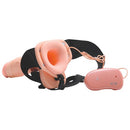 STRAP-ON OCO COM VIBRAÇÃO E TESTÍCULOS REAL RAPTURE AIR FEELING 8"