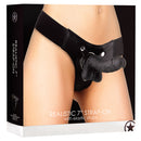STRAP-ON REALISTA DE COURO OUCH! 7 POLEGADAS