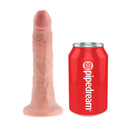 STRAP-ON REALISTA 7” KING COCK BRANCO