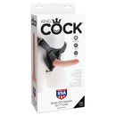 STRAP-ON REALISTA 7” KING COCK BRANCO