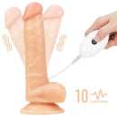 STRAP-ON COM VIBRAÇÃO E CONTROLE REMOTO 7.5"