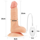 STRAP-ON COM VIBRAÇÃO E CONTROLE REMOTO 7.0"