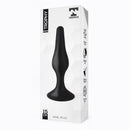 PLUG ANAL TROPHY PRETO SILICONE