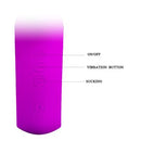 VIBRADOR NICOLA COM ESTIMULADOR CLITORIANO RECARREGÁVEL