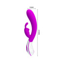 VIBRADOR HARLAN USB PURPLE