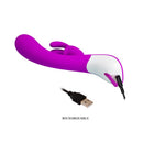 VIBRADOR HARLAN USB PURPLE