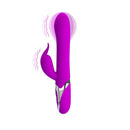VIBRADOR COM FUNÇÃO INSUFLÁVEL PRETTYLOVE 23,7 CM