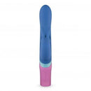 VIBRADOR COLORIDO TRIPLE RABBIT RECARREGÁVEL