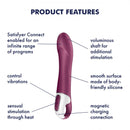 VIBRADOR BIG HEAT COM APP SATISFYER