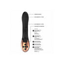 VIBRADOR COM AQUECIMENTO RECARREGÁVEL OPULENT ELEGANCE PRETO