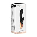 VIBRADOR COM AQUECIMENTO RECARREGÁVEL OPULENT ELEGANCE PRETO