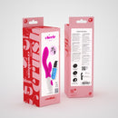 VIBRADOR COM ESTIMULADOR DE CLITÓRIS CHERIE E LUBRIFICANTE À BASE DE ÁGUA INCLUÍDO CRUSHIOUS