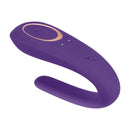 VIBRADOR PARA CASAL SATISFYER DOUBLE CLASSIC COM CARREGADOR USB