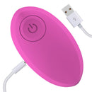 OVO VIBRATÓRIO DE SILICONE USB COM CONTROLE REMOTO