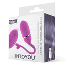 OVO VIBRATÓRIO DE SILICONE USB COM CONTROLE REMOTO