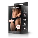 STRAP-ON WOBOX COM DILDO OCO, VIBRAÇÃO E CONTROLE REMOTO