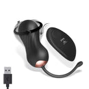 OVO VIBRATÓRIO ZIGZAG DE SILICONE USB COM CONTROLO REMOTO