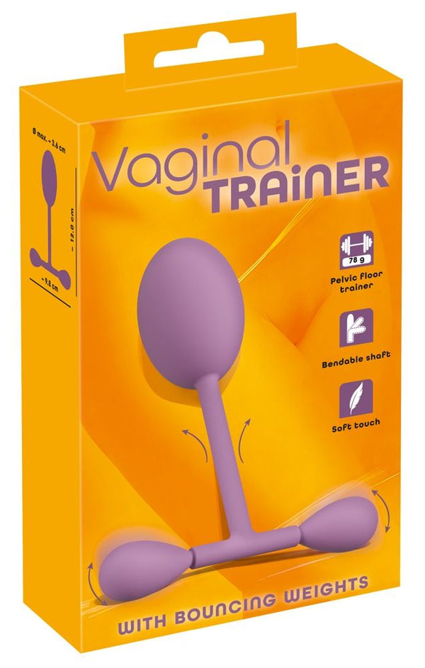 TREINADOR VAGINAL COM PESOS SALTITANTES