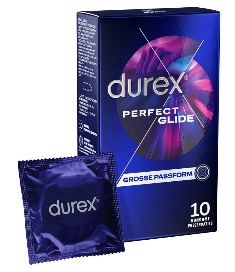 PRESERVATIVOS DUREX PERFECT GLIDE 10 UNID