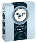 PRESERVATIVOS MISTER SIZE 47MM