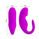 VIBRADOR PARA CASAL REMOTO COM COMANDO E CARREGADOR USB