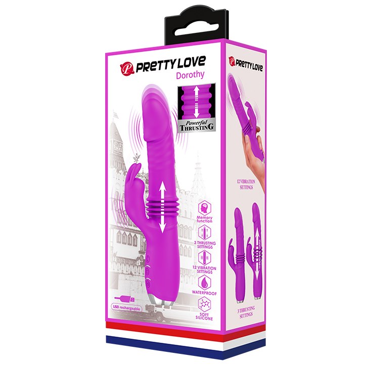 VIBRADOR PRETTY LOVE DOROTHY USB SILICONE